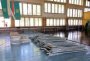 Работници влязоха днес в голямата зала на комплекс "Плиска"