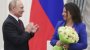 Руският президент Владимир Путин с главния редактор на RT Маргарита Симонян.