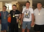 Сн. Награждаване при една от поредните победи на отбора "Титан"