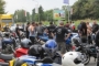 Рокери и велосипедисти протестираха с блокада на пътя Русе-София