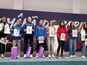 Шуменски рапиристи с медали от турнира за “Купа Арамис” в Букурещ