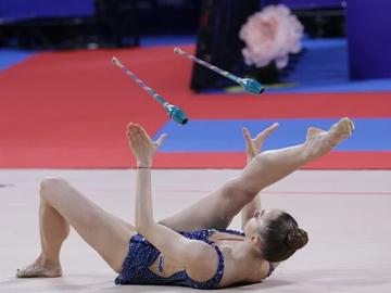 Боряна Калейн завоюва бронзово отличие в многобоя на Световната купа по художествена гимнастика в Ташкент