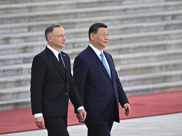Президентът на Полша Анджей Дуда е на посещение в Китай за разговори за Украйна със Си Цзинпин