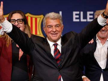 Лапорта спечели убедително изборите за президент на Барселона