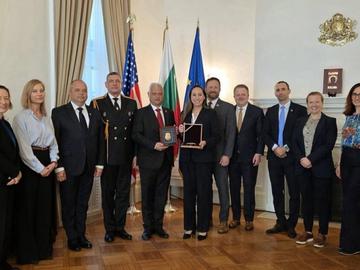 Цялото ръководство на МВР е на посещение в САЩ, делегацията води Дечев, с него е и Кандев