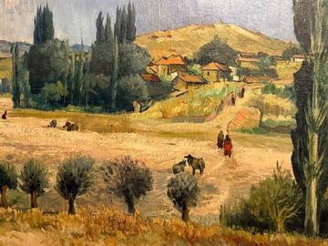 "Пейзаж" на Златю Бояджиев стана най-скъпо продадената на търг картина в България