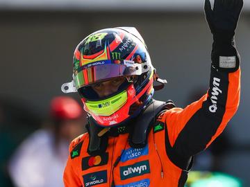 Пиастри бе най-бърз в петък вечер и ще поведе спринта в Катар