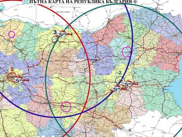 Пристигна четвъртата въздушна линейка, карта показва къде са разположени всичките