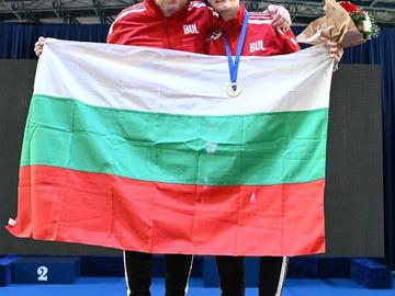 Емма Нейкова спечели златния медал на сабя на Европейското първенство по фехтовка за младежи и девойки в Неапол