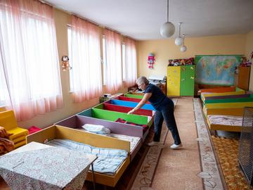 В ДГ "Радост" преди години е имало две групи деца