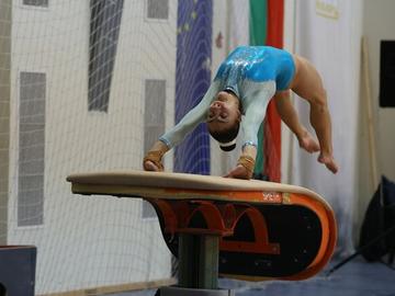 Валентина Георгиева спечели сребърен медал на прескок на Европейското първенство по спортна гимнастика в Италия