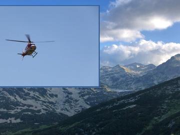 Туристка пострада в Пирин, изпратиха въздушната линейка