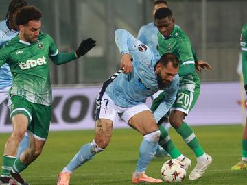 Сръбски хеттрик помогна на Лудогорец да счупи испанската ни прокоба в евротурнирите