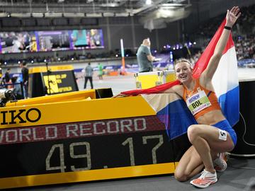 Фемке Бол с нов световен рекорд на 400 метра, Грант Холоуей триумфира на 60 метра с пр. на шампионата на планетата по лека атлетика в зала
