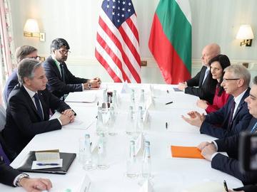 България е изключителен партньор за САЩ, заяви държавният секретар на САЩ Антъни Блинкън