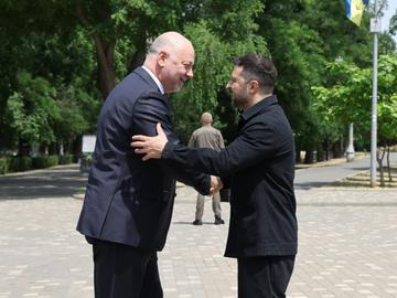 Росен Желязков и Володимир Зеленски обсъдиха енергийната сигурност и сътрудничеството в региона