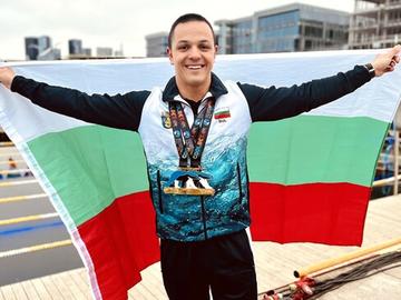 Признаха постиженията на плувеца Цанко Цанков за официални световни рекорди