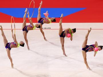 Ансамбълът на България за жени стана шампион на Европейската купа по художествена гимнастика в Баку