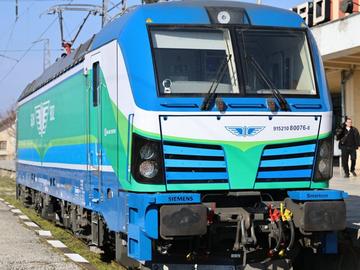 Новият локомотив "Васил Левски" тръгва от утре по българските релси с до 160 км/ч