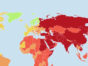 България е паднала от 59-о на 70-о място в индекса на "Репортери без граници" за свободата на медиите