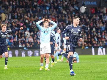 "Осакатеният" Реал страда във Виго, но дочака щастлив гол в 94-ата минута