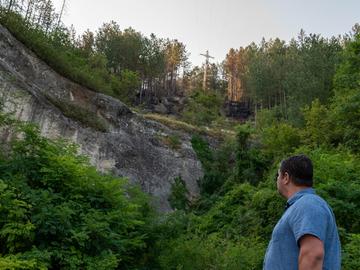 На мястото днес на оглед дойде и зам.-кметът на Шумен Николай Колев