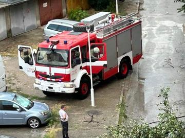 Буря изкорени дървета в Пазарджик, порой с гръмотевици в София и Пловдив