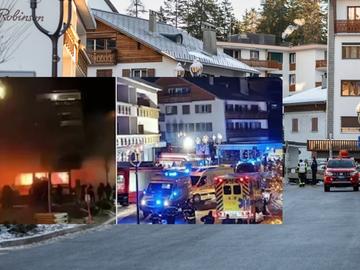 Взрив уби десетки празнуващи в бар на новогодишно парти в Швейцария