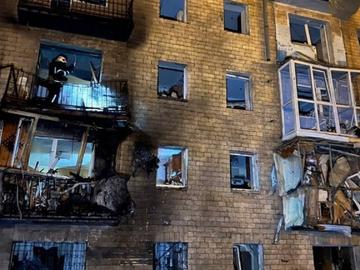17 руски дрона "Геран-2" удариха Харков, има жертви и десетки ранени