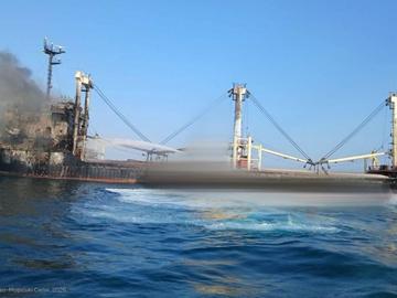 ВМС на Украйна: Турски кораб в Черно море е ударен от руски ракети, петима загинаха