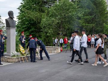 150 години от гибелта на Христо Ботев отбелязаха в ПГМЕТТ - Шумен