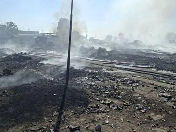 Около 150 декара гори, сухи треви и храсти са изгорели край Годеч