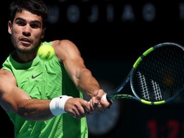 Французин направи шоу, но нямаше шанс да спре машината Алкарас