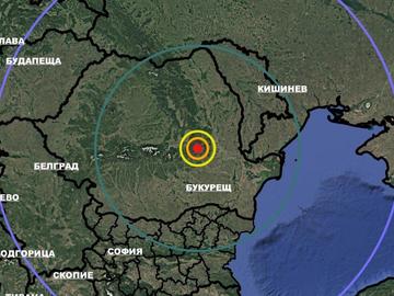 Трус от 4,6 по Рихтер във Вранча разлюля високите етажи в Северна България
