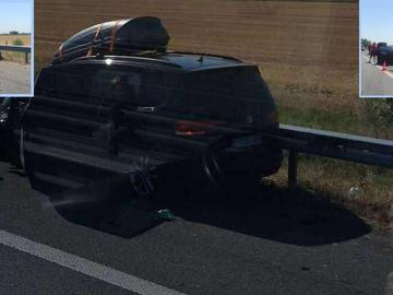 Сблъсък в аварийната лента на АМ "Тракия": Двама загинаха, 16-годишна е в болница