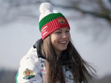 Световният биатлон засне кратък филм за нашата Лора Христова