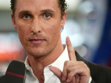 Новаторски ход: Актьорът Матю Макконъхи патентова образа си