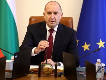 Радев: България ще подкрепя Украйна според възможностите си, а тази година такива няма
