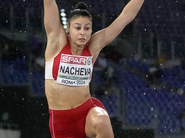 С лично постижение Александра Начева зае четвърто място във финала на троен скок на Европейското в Рим