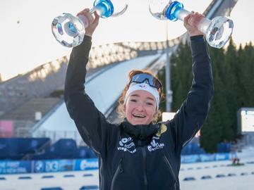 Лу Жанмоно е световната кралица в биатлона