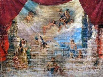 15 000 лв. от НФ „Култура“ получава НЧ „Добри Войников“ за театралната завеса от XIX век