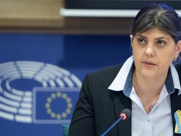 Европейският главен прокурор Лаура Кьовеши пристига в София