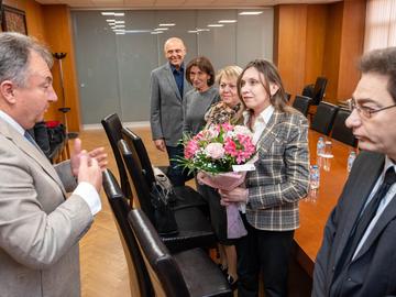 Кметът на Шумен се срещна с лауреатите на наградата „Лекар на годината“