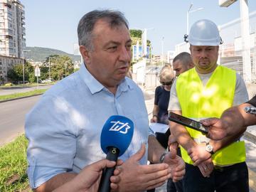 Кметът Христов за стесняването на бул. „Симеон Велики“: Ще се оцени след време