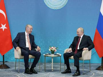 Ердоган се срещна с Путин в Астана