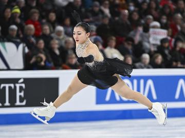 Японката Каори Сакамото спечели за трети пореден път титлата при жените на Световното първенство по фигурно пързаляне в Монреал