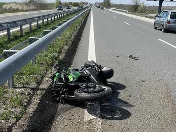 Моторист пострада тежко на „Хемус“ край Енево