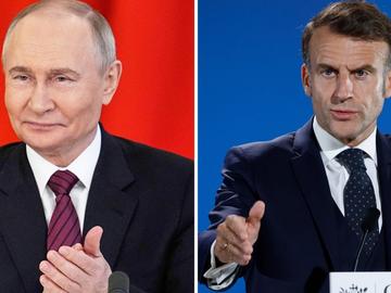 Макрон: Путин е огромна ламя пред портите ни, която трябва да яде, за да оцелее
