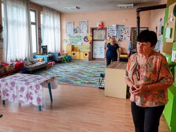 В ДГ "Радост" преди години е имало две групи деца
