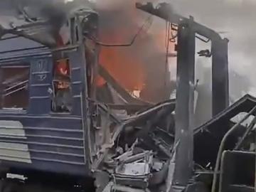 Русия удари жп гара в Сумска облааст